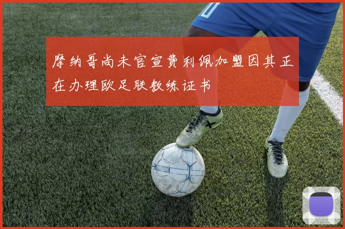摩纳哥尚未官宣费利佩加盟因其正在办理欧足联教练证书